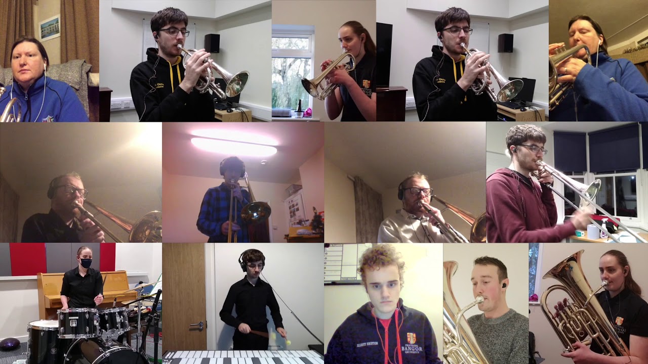 Men of Harlech (Arr. Gareth Wood) - Bangor University Brass Band