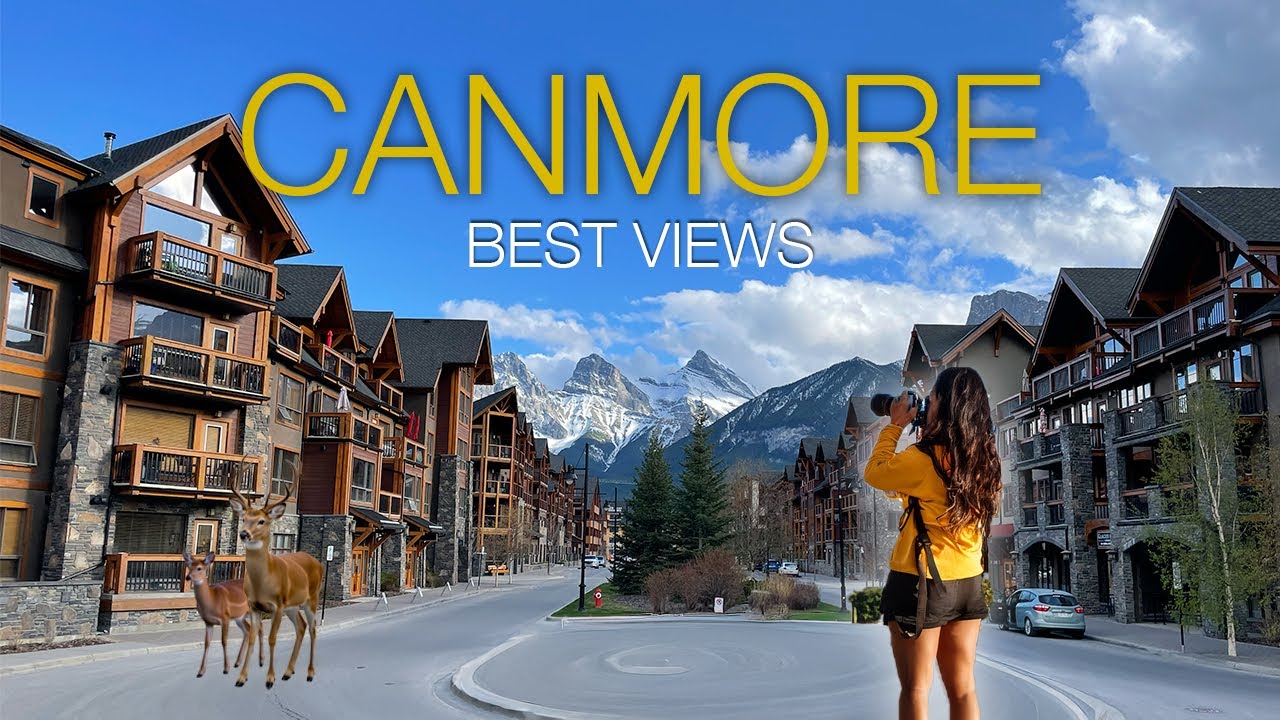 CANMORE, Alberta Canada: A Perfect Mountain Town Walk (AVOID the Banff CROWDS!)