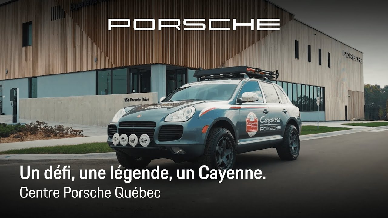 Un défi, une légende, un Cayenne.