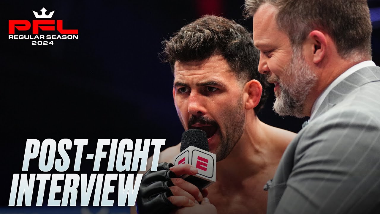 Rob Wilkinson Post-Fight Interview | 2024 PFL Regular Season