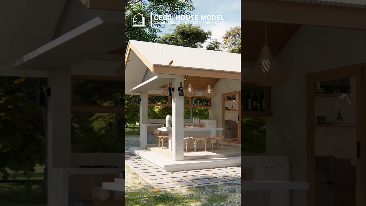 SMALL FARMHOUSE DESIGN IDEA #farmhouse #modernkubo #budgethomes #tropicalhouse