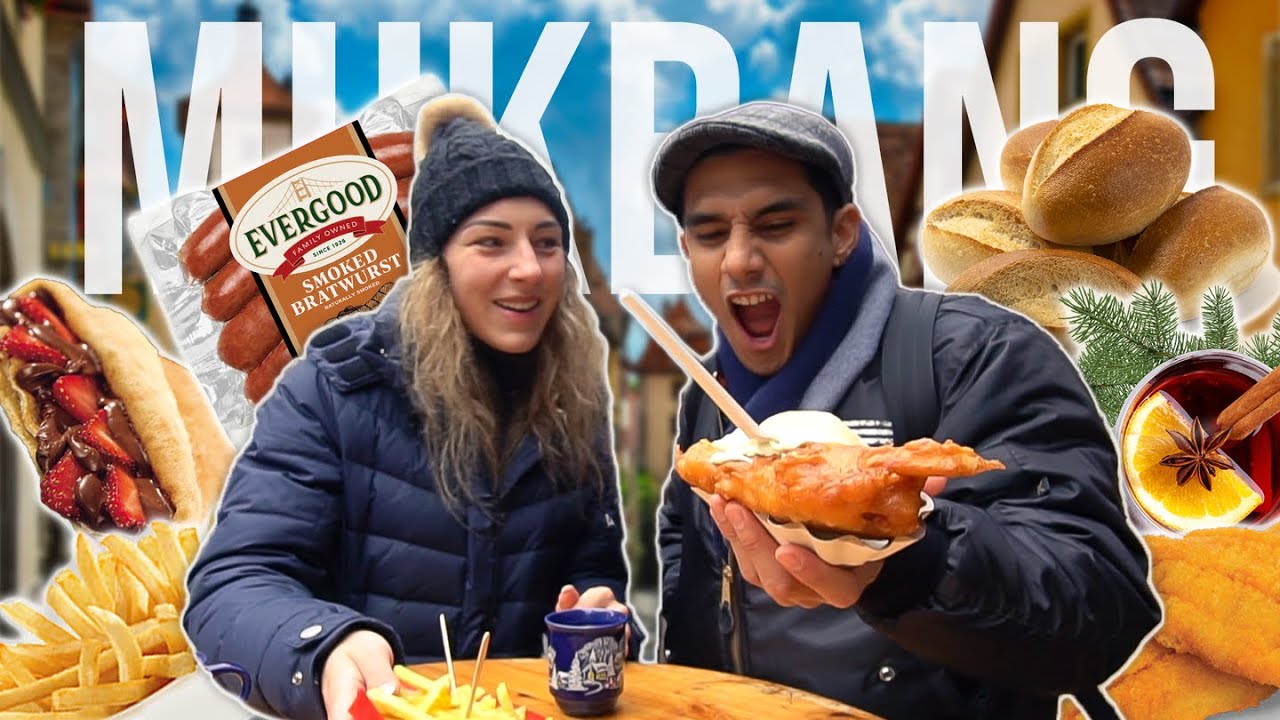 Немецкая ярмарка еды MUKBANG | Почему мышление — это всё