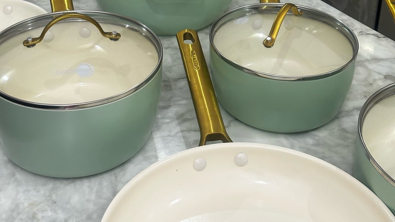 UNBOX MY MOST LUXIROUS COOKWARE WITH ME|GREEN PAN RESERVE COLLECTION