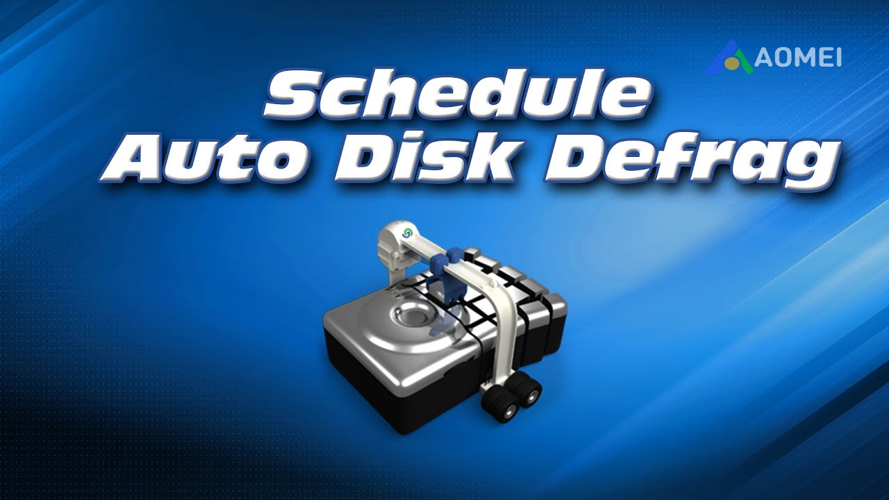 Windows 10/11: Schedule Automatic Disk Defrag
