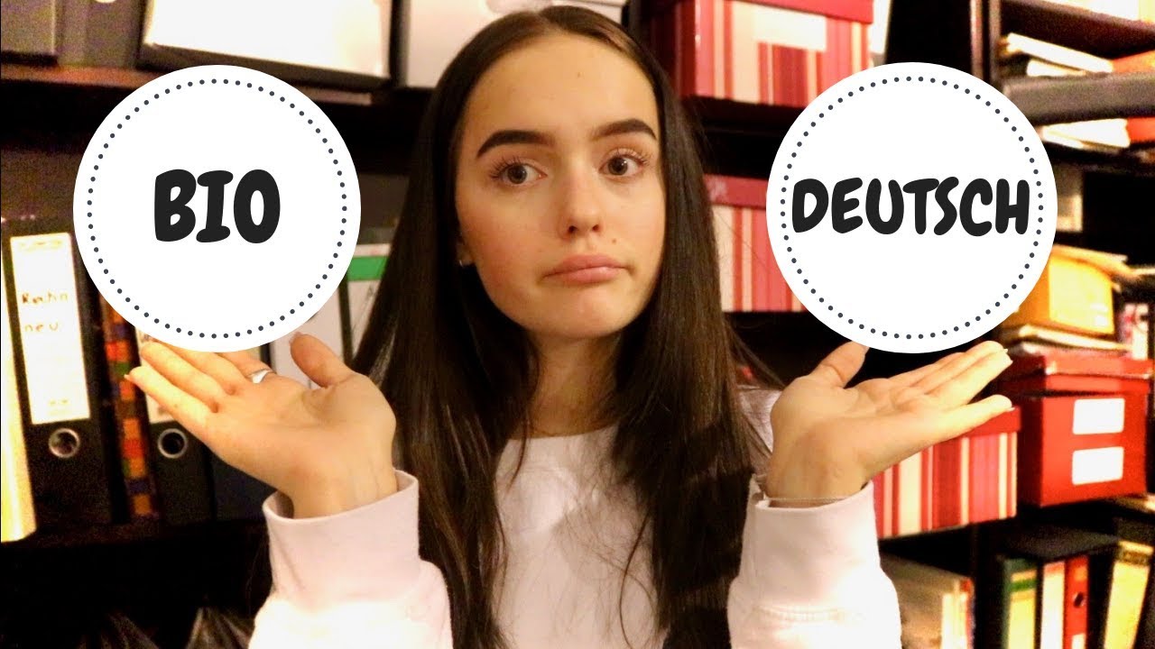 meine ERFAHRUNG mit BIO & DEUTSCH LEISTUNGSKURS | annislifediary