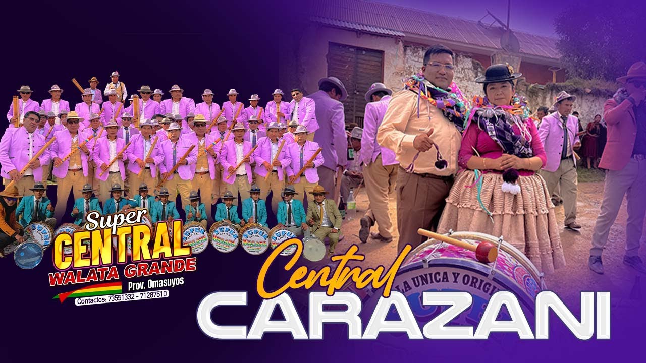 Conjunto moseñada super central Walata Grande  𝟐𝟎𝟐𝟓 - 𝐂𝐀𝐑𝐍𝐀𝐕𝐀𝐋 𝐂𝐄𝐍𝐓𝐑𝐀𝐋 𝐂𝐀𝐑𝐀𝐙𝐀𝐍𝐈 - 𝐏𝐑𝐎𝐕. 𝐋𝐀𝐑𝐄𝐂𝐀𝐉𝐀