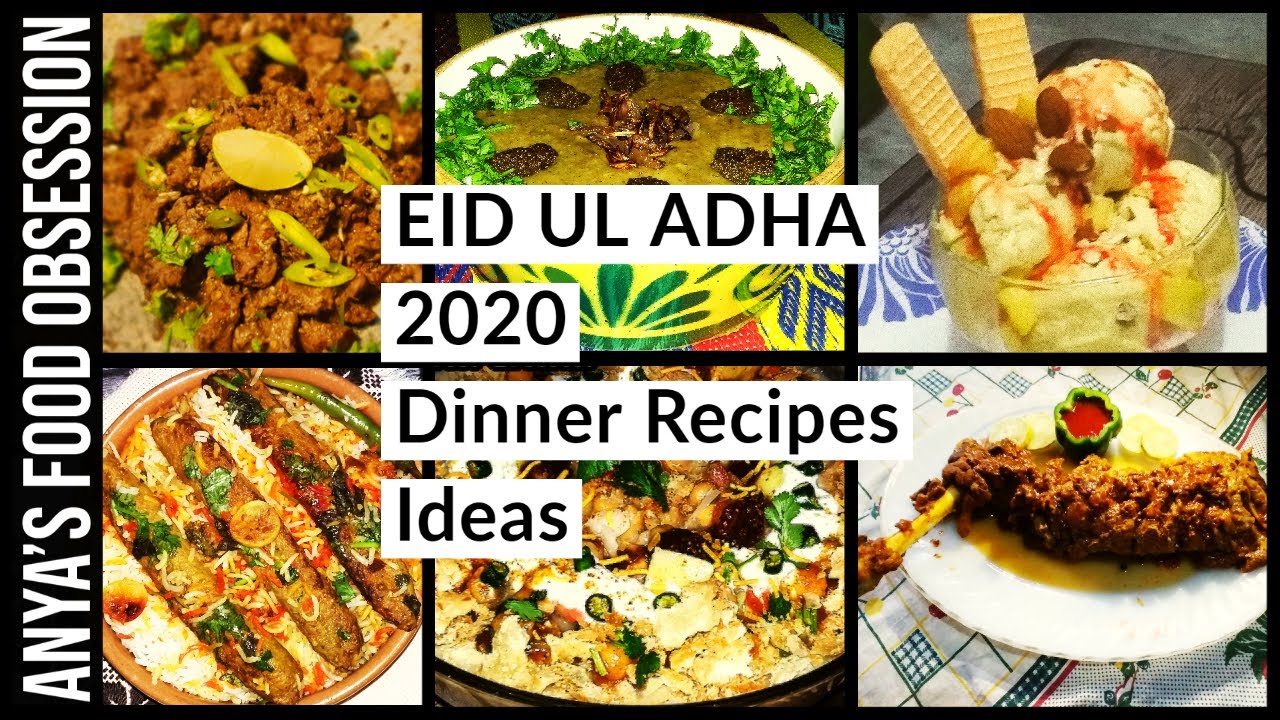 Dinner Recipes for Eid Ul Adha 2020 | Dinner Table Menu | Traditional Eid Dishes for Bakrid 2020