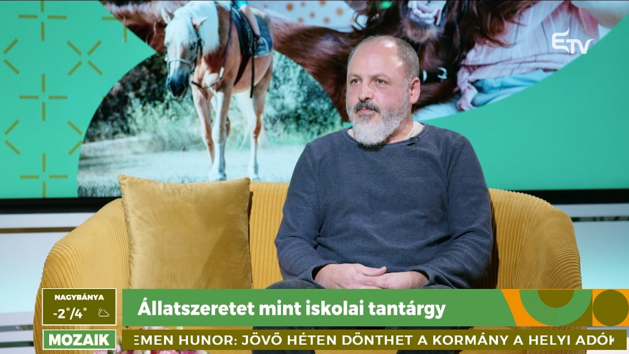 Állatszeretet mint iskolai tantárgy – Mozaik