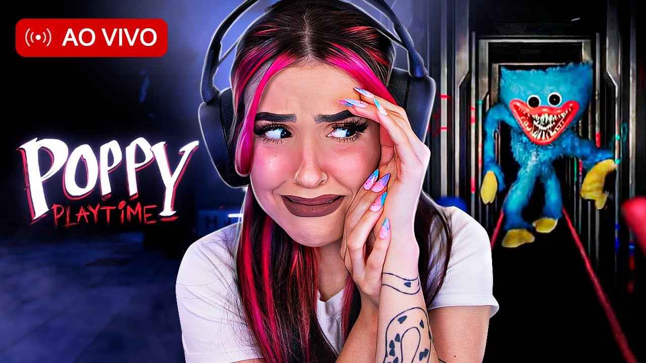 🔴 LIVE: FUNBABE JOGA POPPY PLAYTIME (CAPÍTULO 1 e 2)