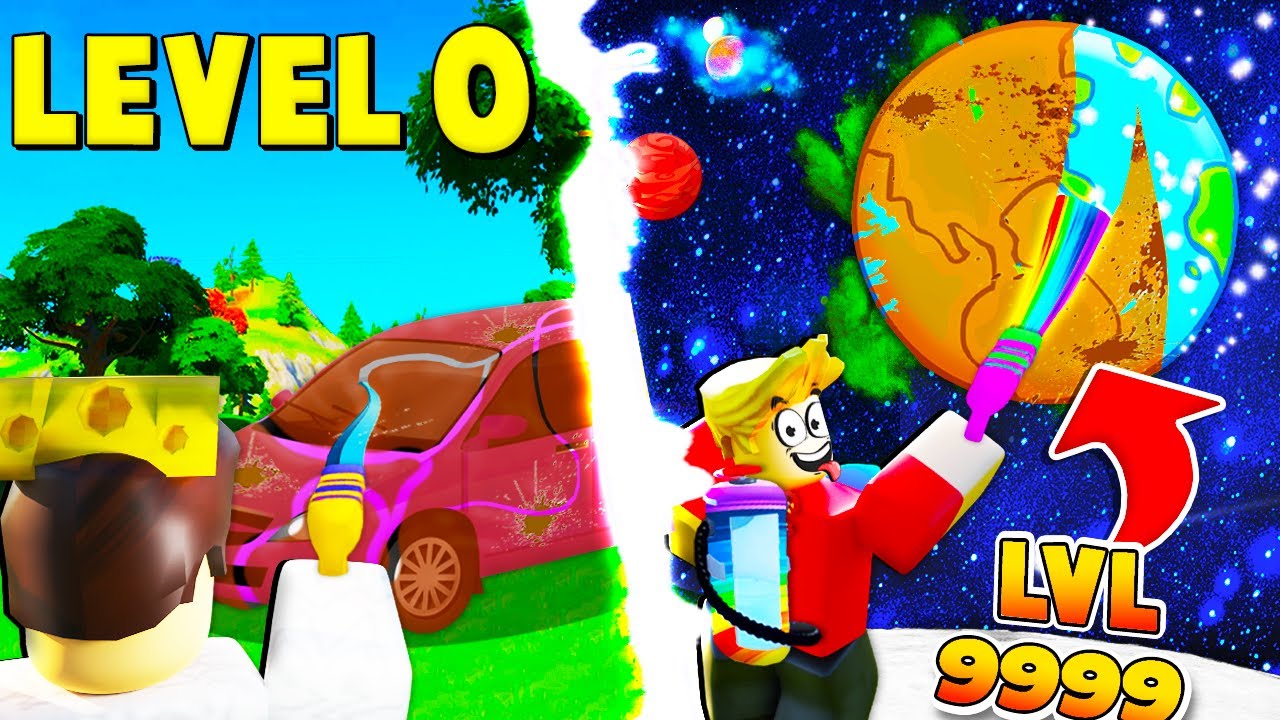 Racing to see who can wash the FASTEST in Pressure Wash Simulator! (Roblox)