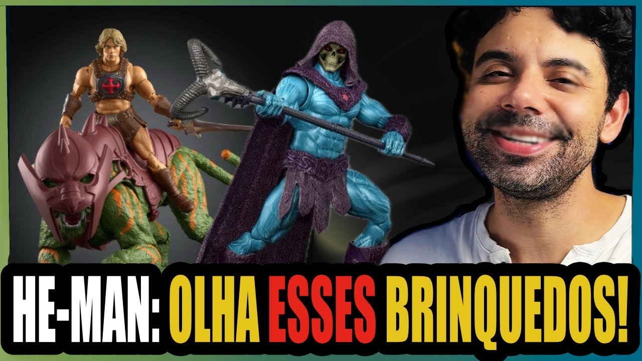He-Man: Lançamento de Action Figures!