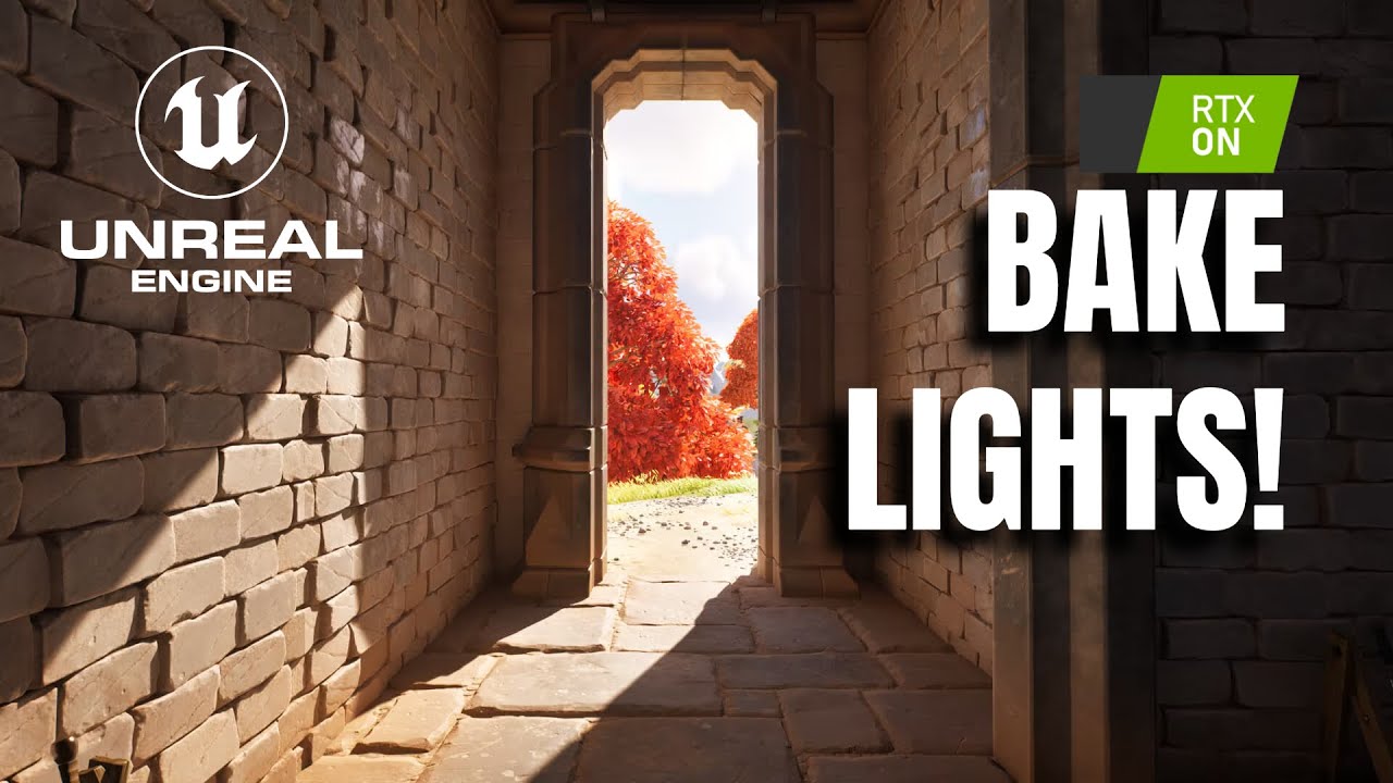 Быстрый способ запекания света в Unreal Engine 5
