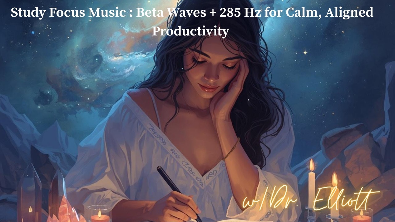 Beta Waves for Calm Focus & Inspired Action 🌿 14–18 Hz + 285 Hz Nervous System Support