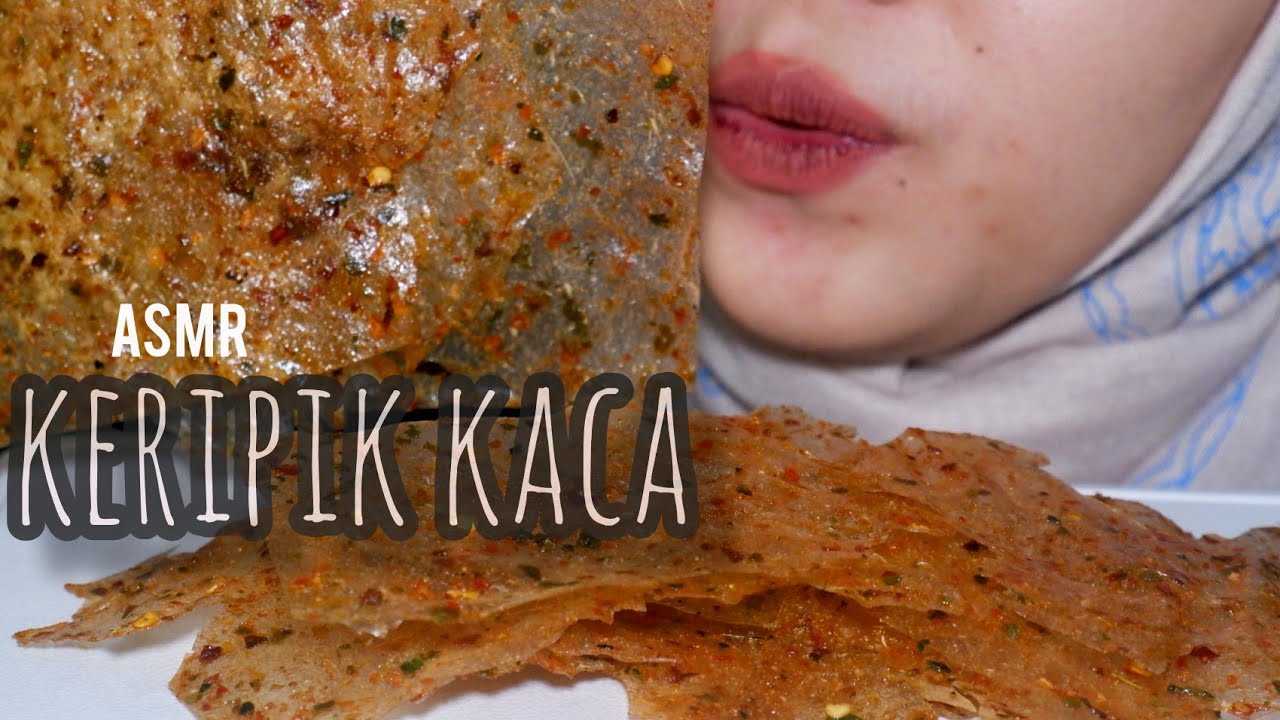 ASMR KERIPIK KACA PEDES NAMPOOL🥵🔥🔥