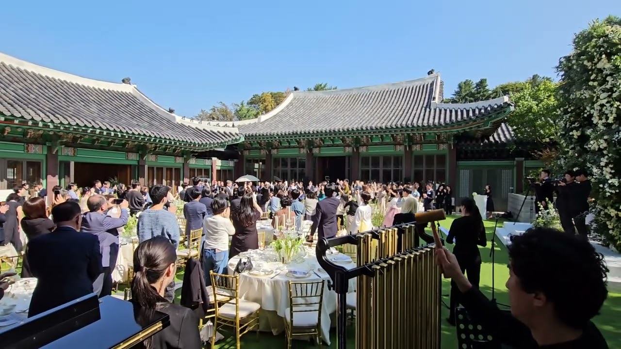 (신라호텔 영빈관 신부입장) 달빛이 내 마음을 대신합니다 |월량대표아적심(月亮代表我的心)
