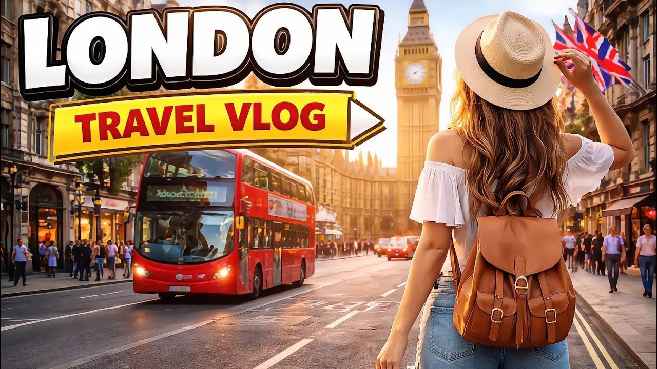 London Travel Vlog 🇬🇧 | Exploring the Heart of the UK | Walking Through London | Cinematic UK Travel