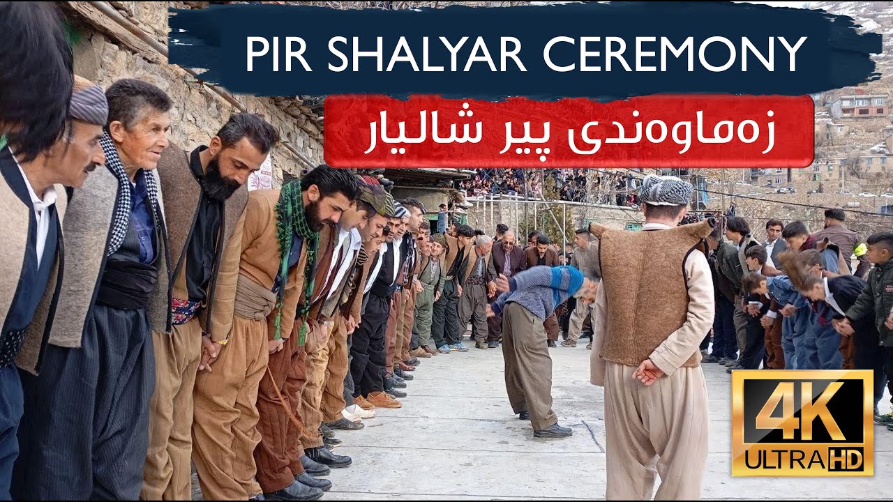 Kurdish Historical Ceremony - Pir Shalyar in Hawraman, Eastern Kurdistan - 4K | زەماوەندی پیرشالیار
