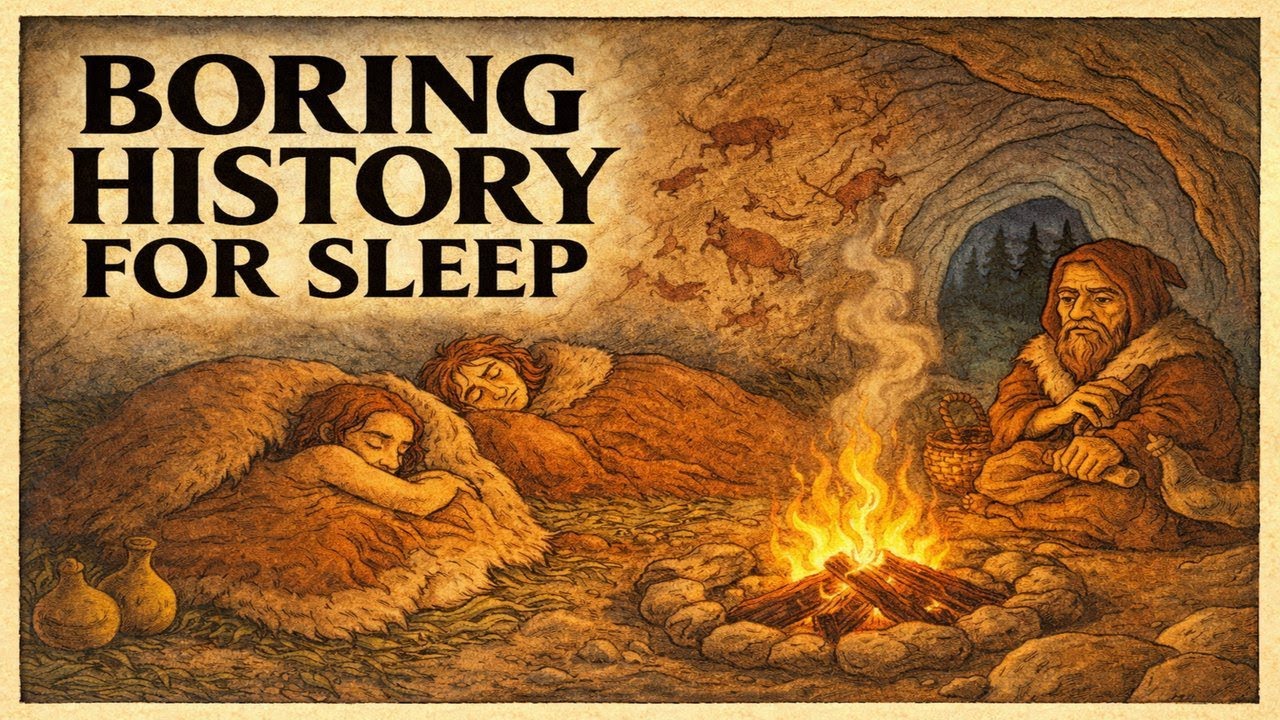 Boring history for sleeping | Prehistoric Sleep Story The Cave of Rest | Deep sleep history