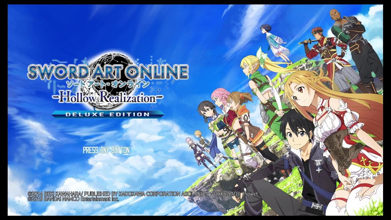 SAO Hollow Realization Delux Edition for Switch Part 2: Time for Skill-Fusions?
