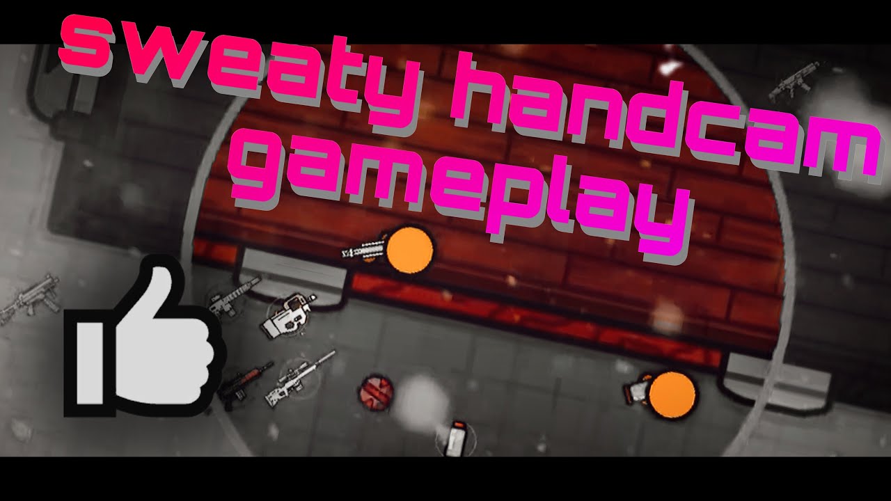 zombs royale mobile HANDCAM and sweaty GAMEPLAY!!!