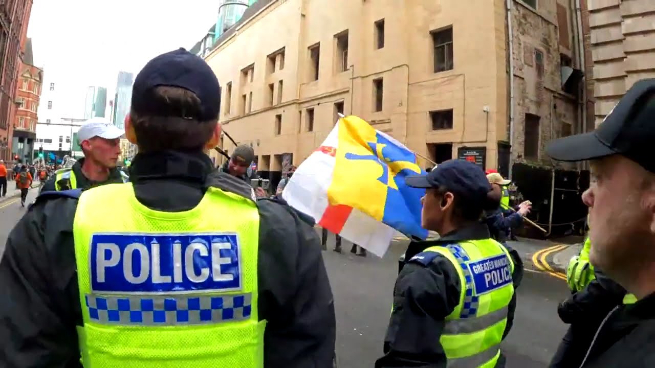 🚨 Official Stream 🚨 LIVE | Britain First March 📍Manchester  pt2