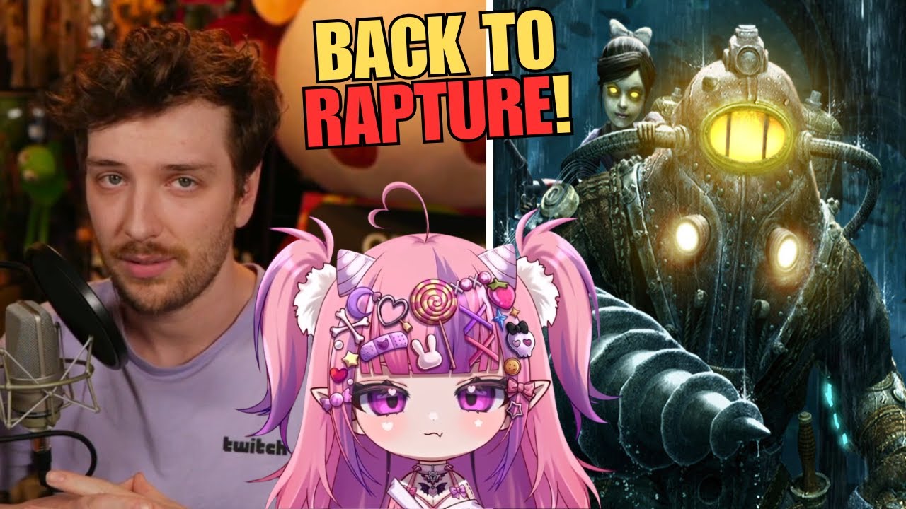 Ironmouse & CDawgVA React to BioShock 2’s Shocking Twist & Ending