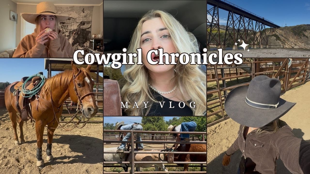 Coastal Cowgirl Vlog (Riding, Snacking, Out on the Town)