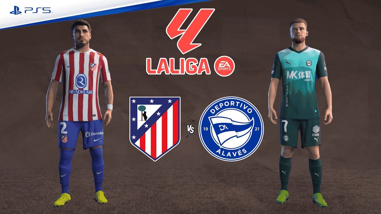 Atletico Madrid v Alavés | La Liga 25/26 Matchday 20 | Full Match Simulation | FC 26 PS5™[4K]
