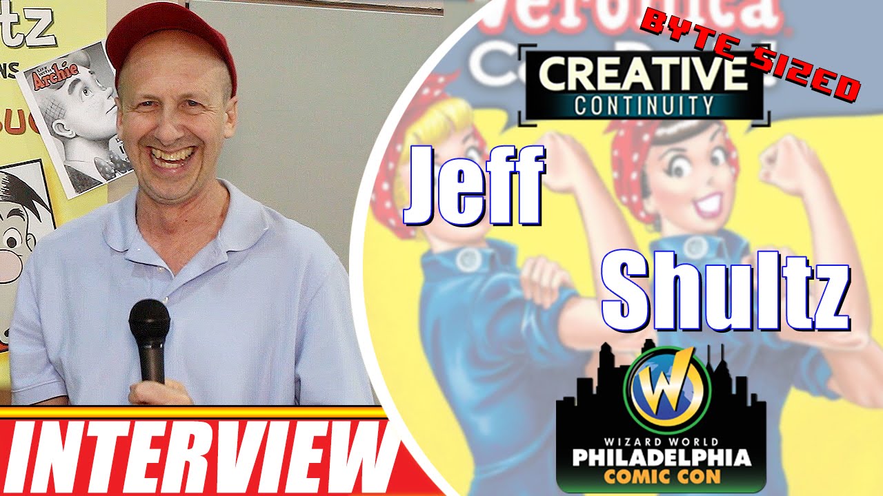 Jeff Shultz: comic artist; Betty and Veronica, Death of Archie - Byte Sized Creative Continuity