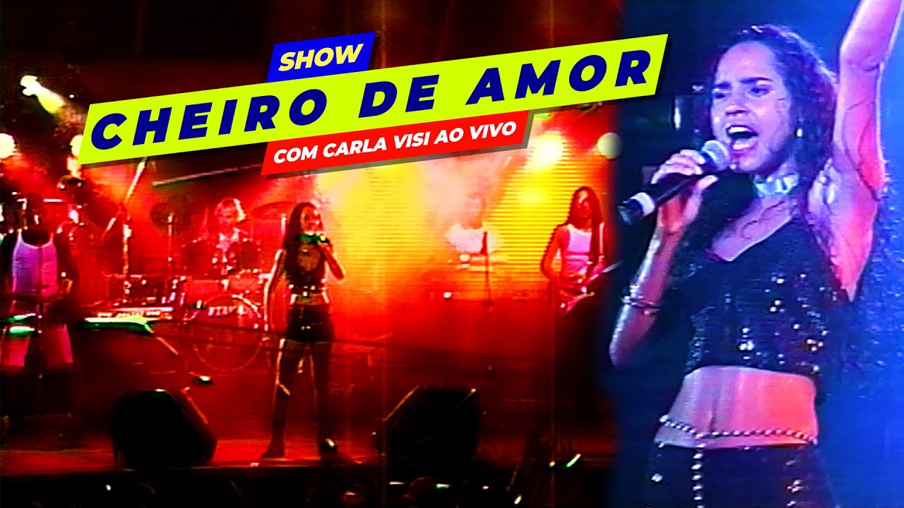 SHOW INÉDITO da BANDA CHEIRO DE AMOR com CARLA VISI 1996 - PARTE 02