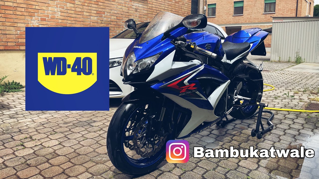 provo kit pulizia MOTO WD40 💦detailing