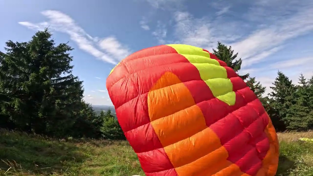 2025 07 27 Paragliding - Jedlová with Lenka