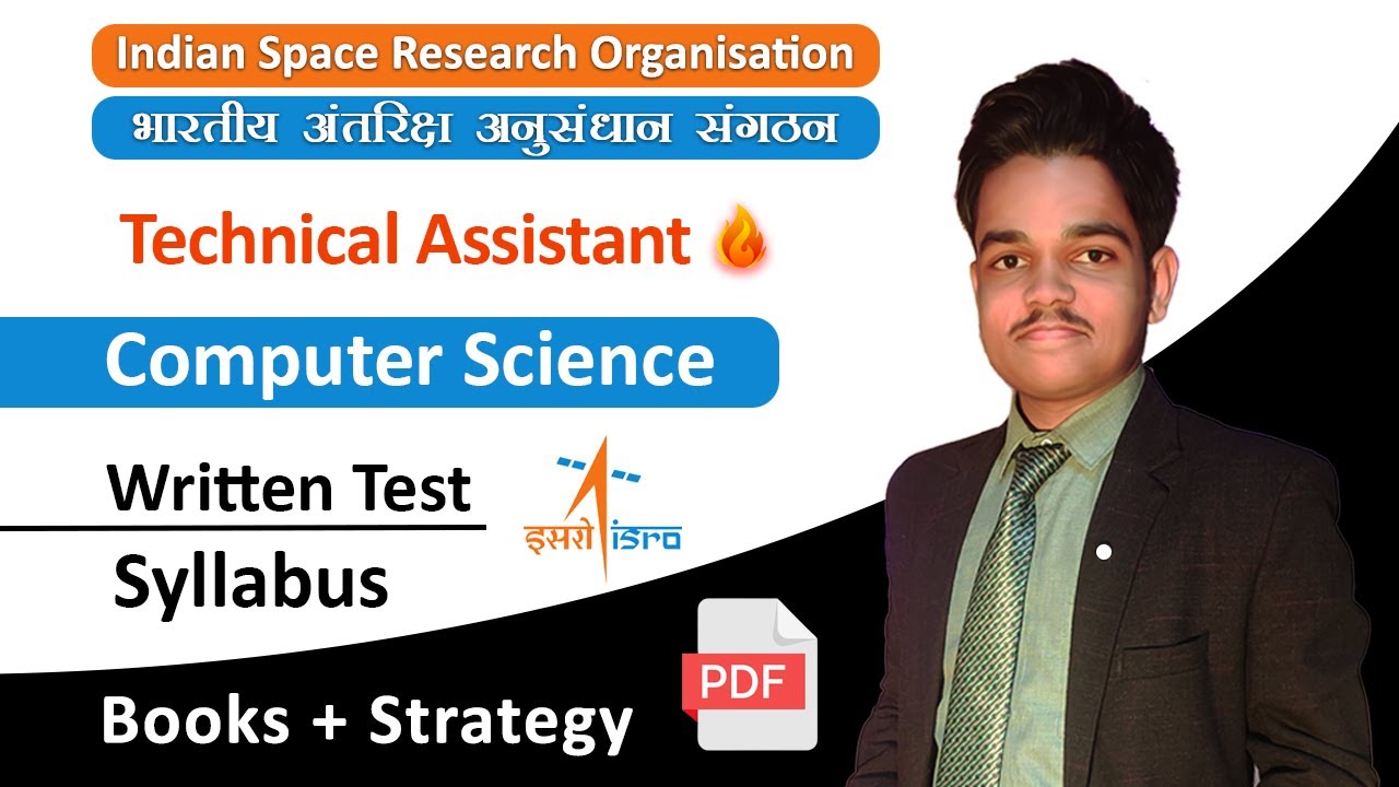 ISRO Technical Assistant Syllabus For Computer Science & Engineering #isrotechnicalassistant