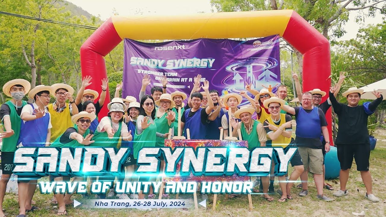 Tổ chức Teambuilding & Gala Dinner cùng đoàn Rosenxt tại Nha Trang | Vgo Event 2024
