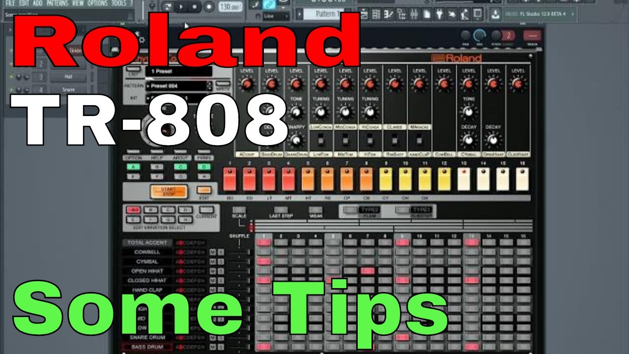 Roland TR-808 VST Demo ( Rhythm Composer )