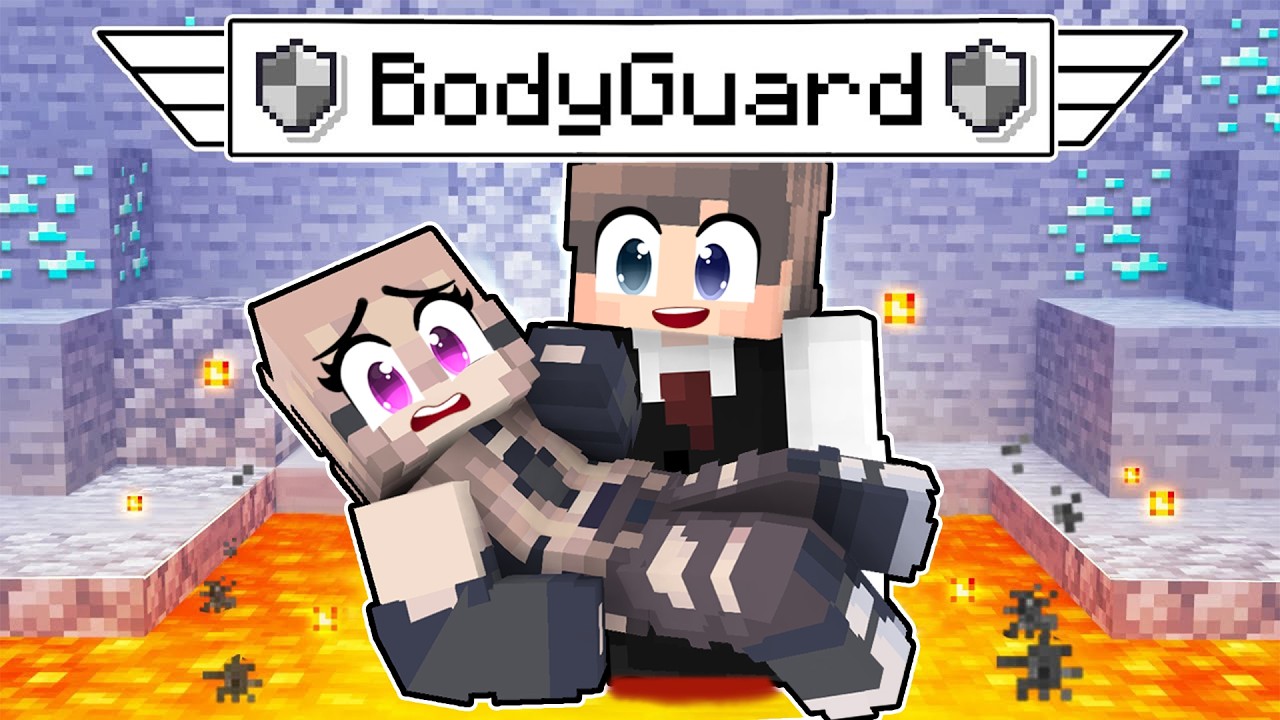 Am un *BODYGUARD NEBUN* in minecraft?!