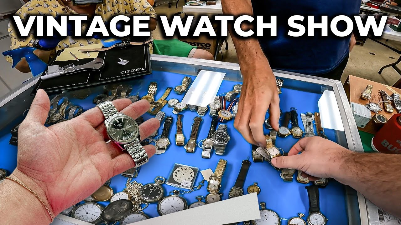 Insane Deals at a Vintage Watch Show in South Florida!