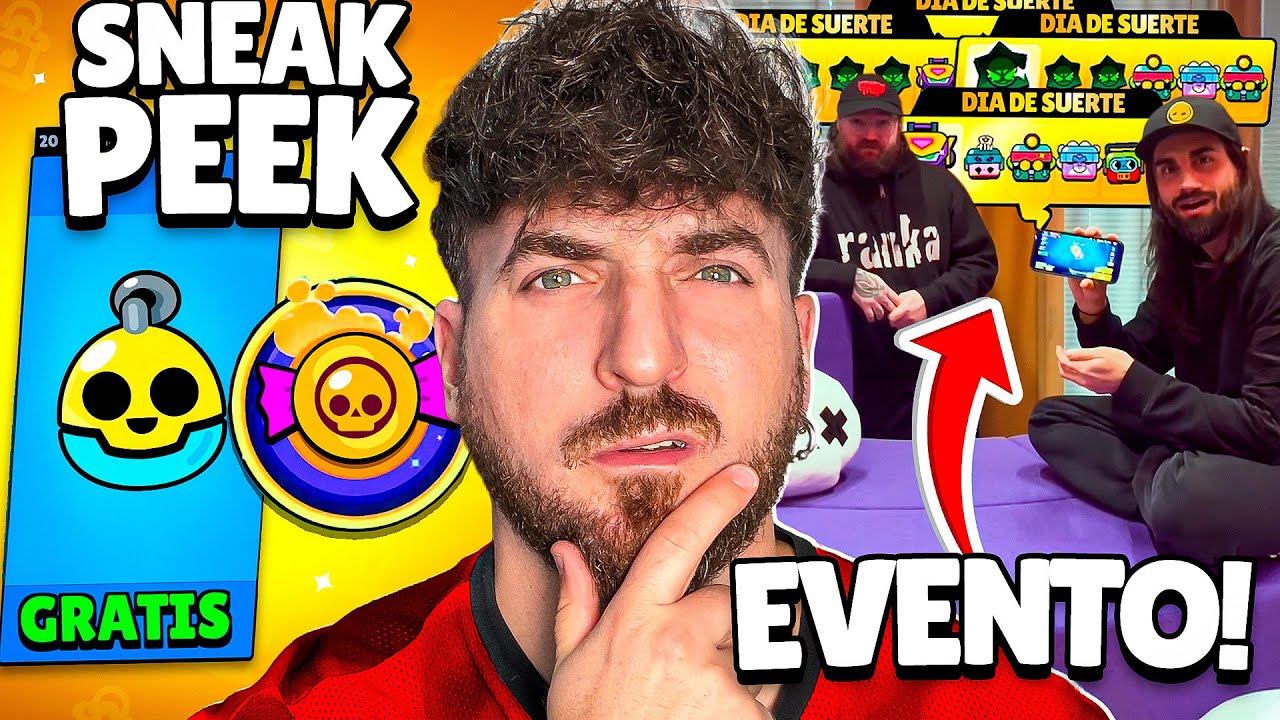 BUFFIES GRATIS Y MAS SNEAK PEEKS !!! NUEVO MINI EVENTO CON CAJAS GRATIS... en BRAWL STARS