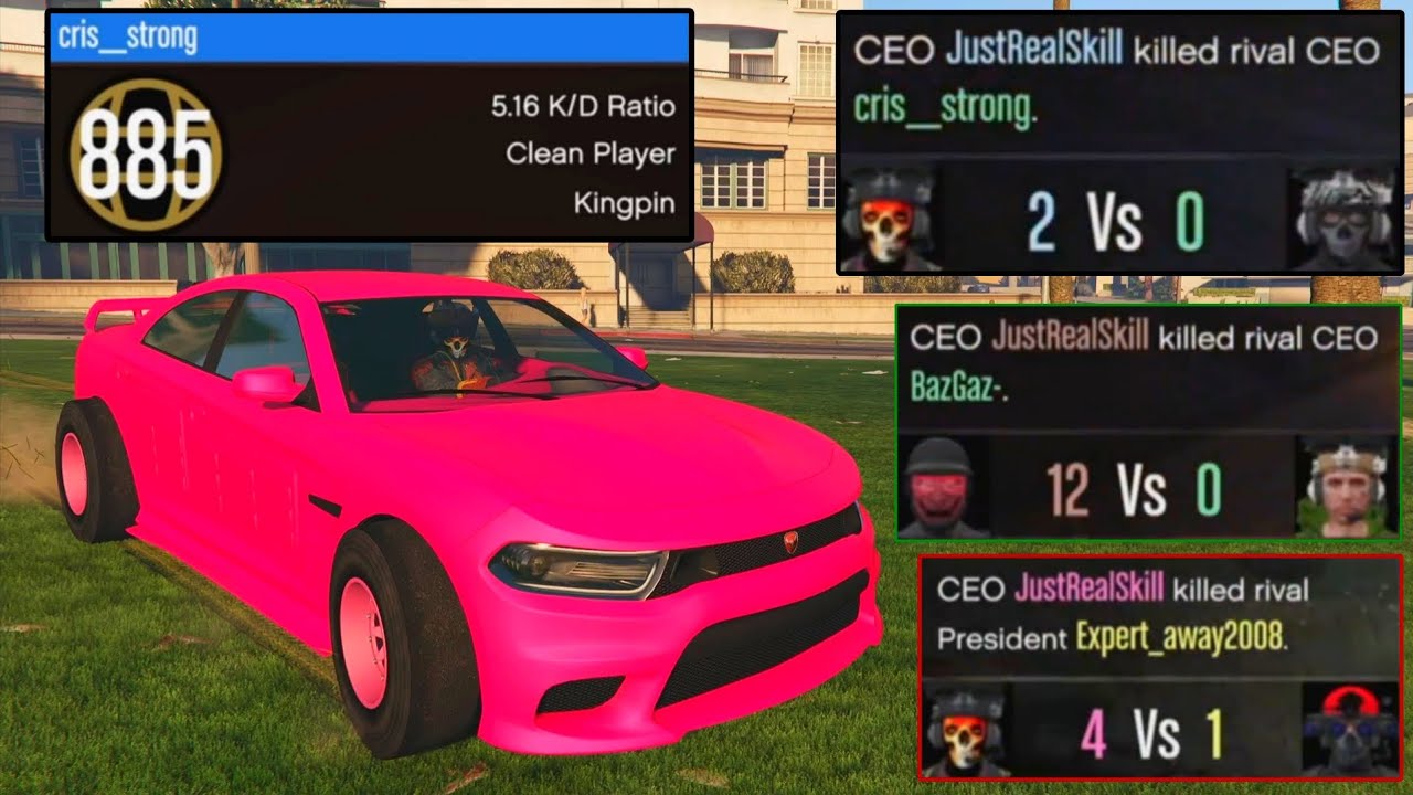 Level 885 Griefer with 5.16 KD needed Godmode Deluxo after I farmed him