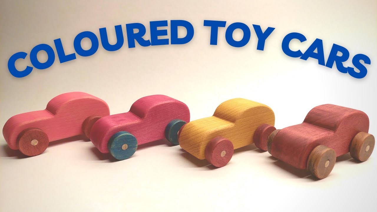 How To Make a Coloured Wooden Toy Car | Rubio Monocoat