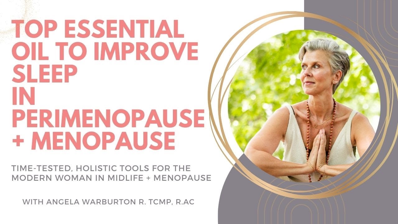 Top essential Oil for Restful Sleep In Perimenopause + Menopause