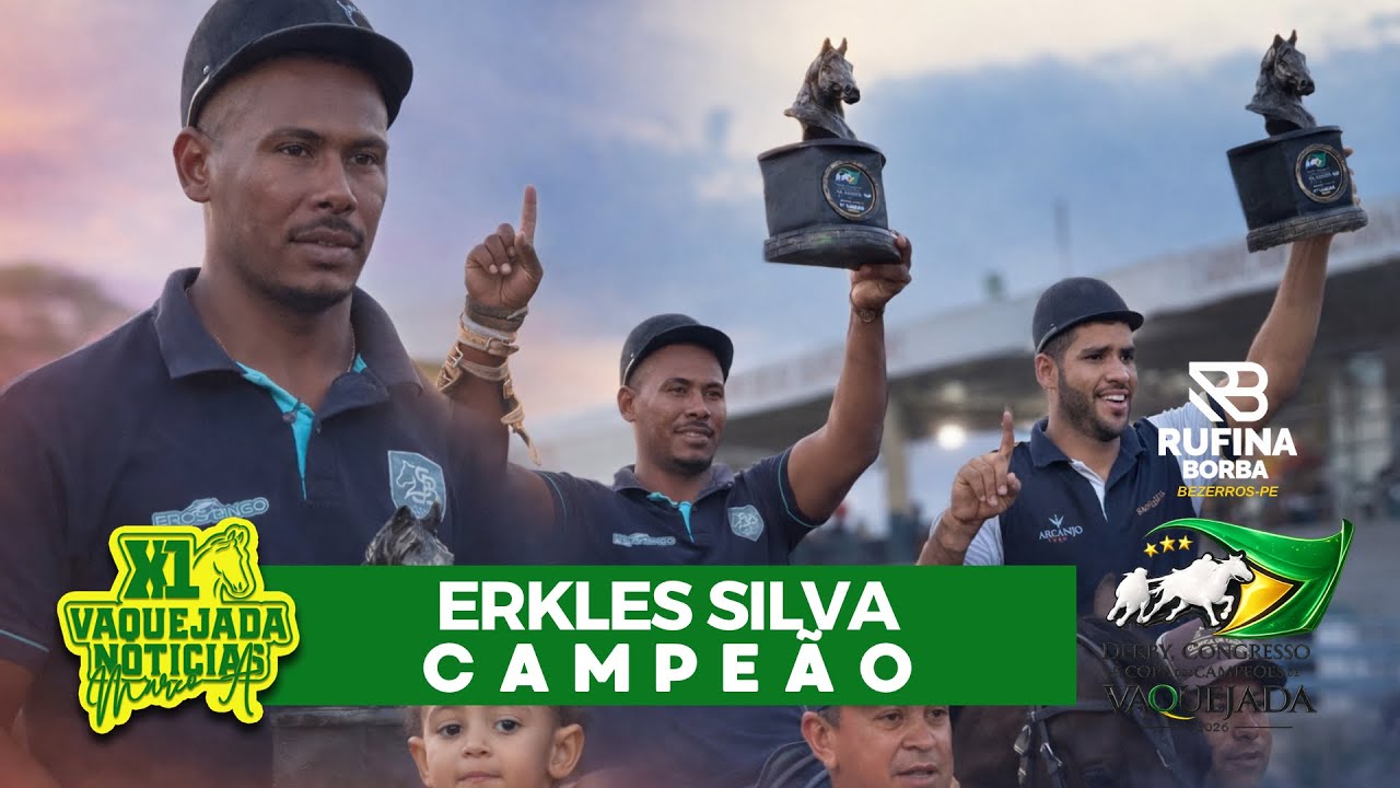 DISPUTA PROFISSIONAL ABQM - ERKLES SILVA É O GRANDE CAMPEÃO | VAQUEJADA AO VIVO 