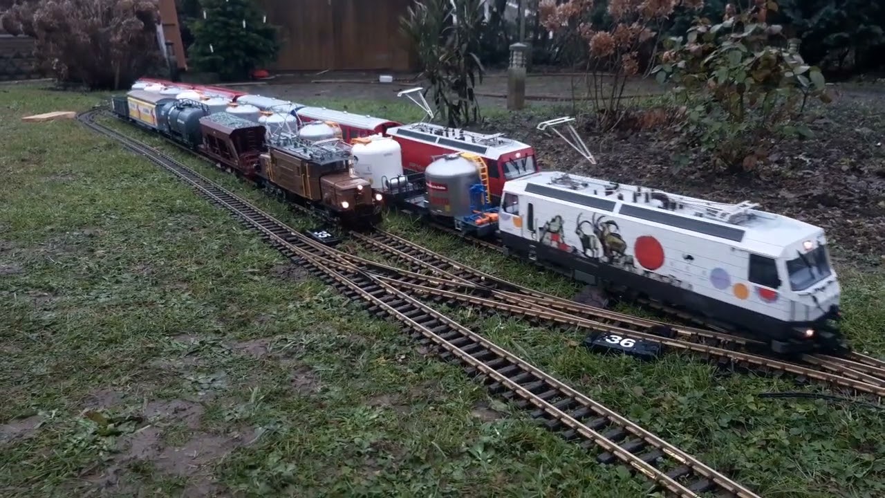 LGB Weihnachtsgartenbahn 2021 Teil2