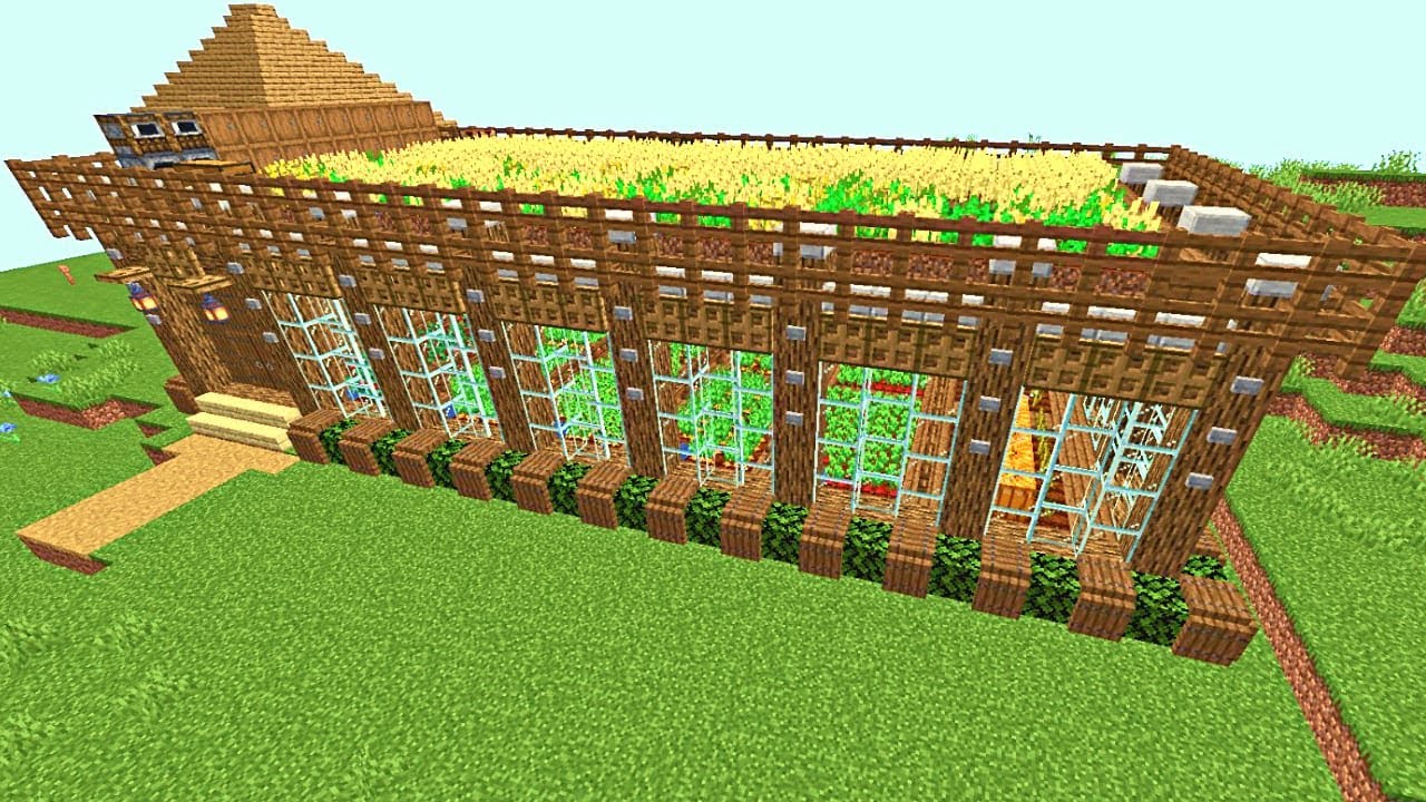 MİNECRAFT'TA DÜNYANIN EN İYİ TARLASINI YAPTIK!!
