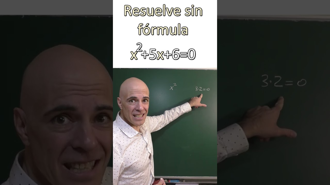 C&Oacute;MO RESOLVER UNA ECUACI&Oacute;N CUADR&Aacute;TICA SIN LA F&Oacute;RMULA