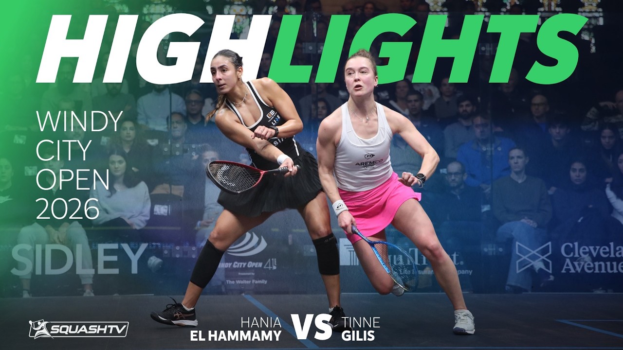 🇪🇬 El Hammamy v T.Gilis 🇧🇪 | Windy City Open 2026 | QUARTER FINAL HIGHLIGHTS