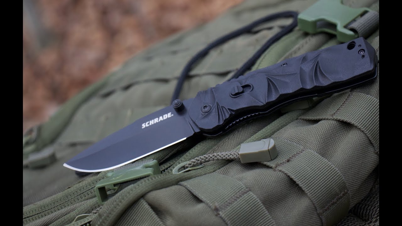 NEW! Schrade SCHA12B Dual Action, M.A.G.I.C. Assisted Opening, Tactical EDC Folding Pocket Knife