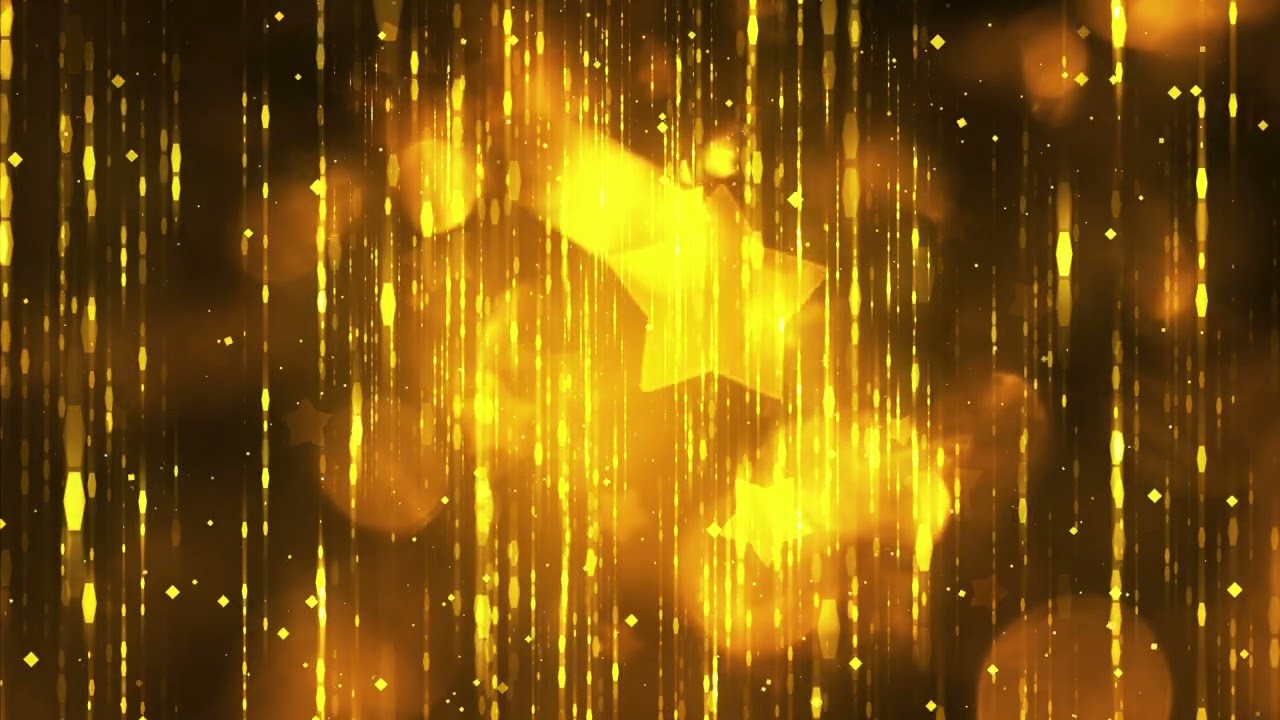 Golden Star ⭐✨ background design video 4k colour full @LEDbackground4keffect 