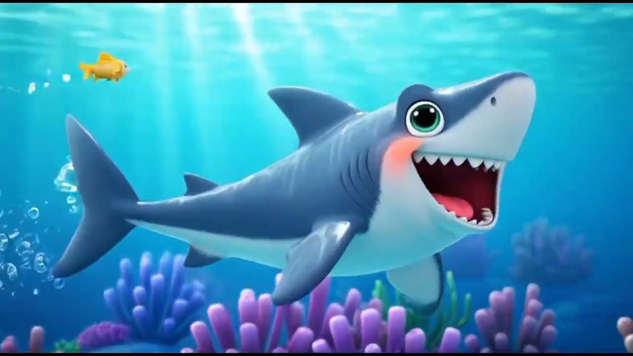 El Tiburón Viejo | Canción Infantil del Mar 🦈🌊