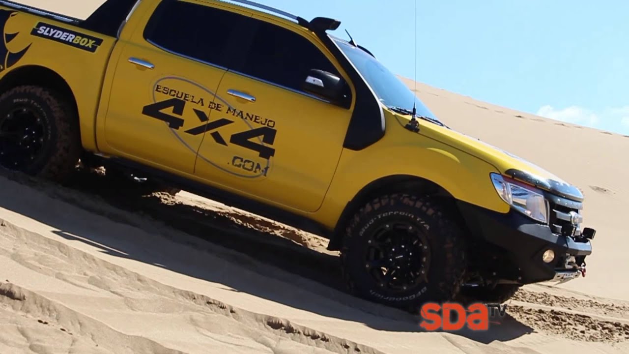 Curso de 4 x 4 en Pinamar. Clase 3 - Como subir y bajar un medano